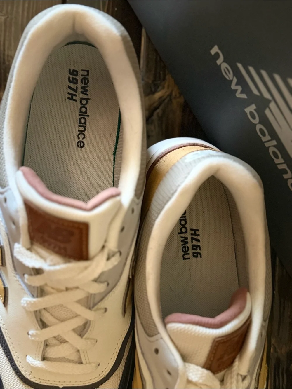 New Balance clean worn